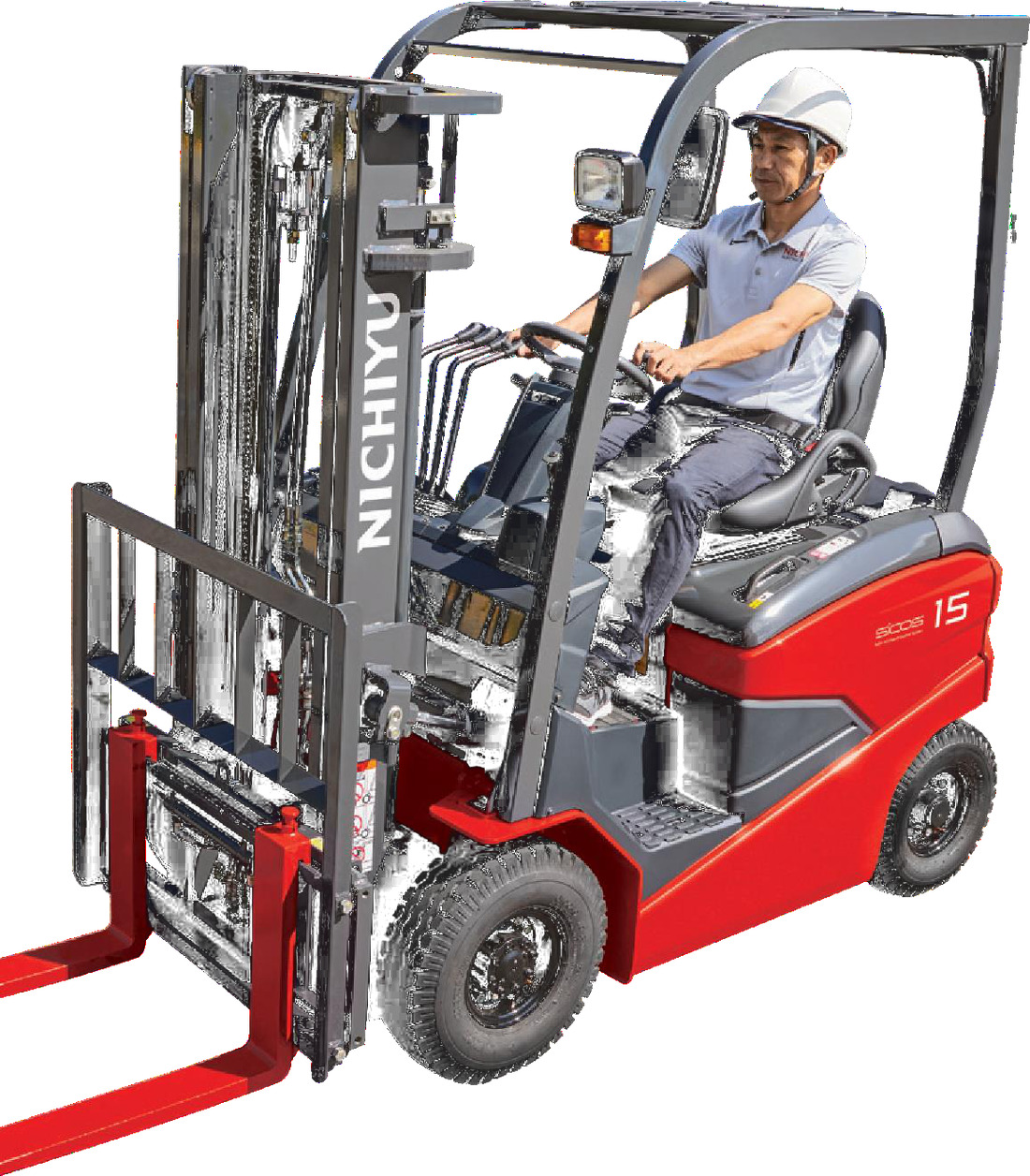 Nichiyu FB-80 — lifting to 3,000 mm standard mast